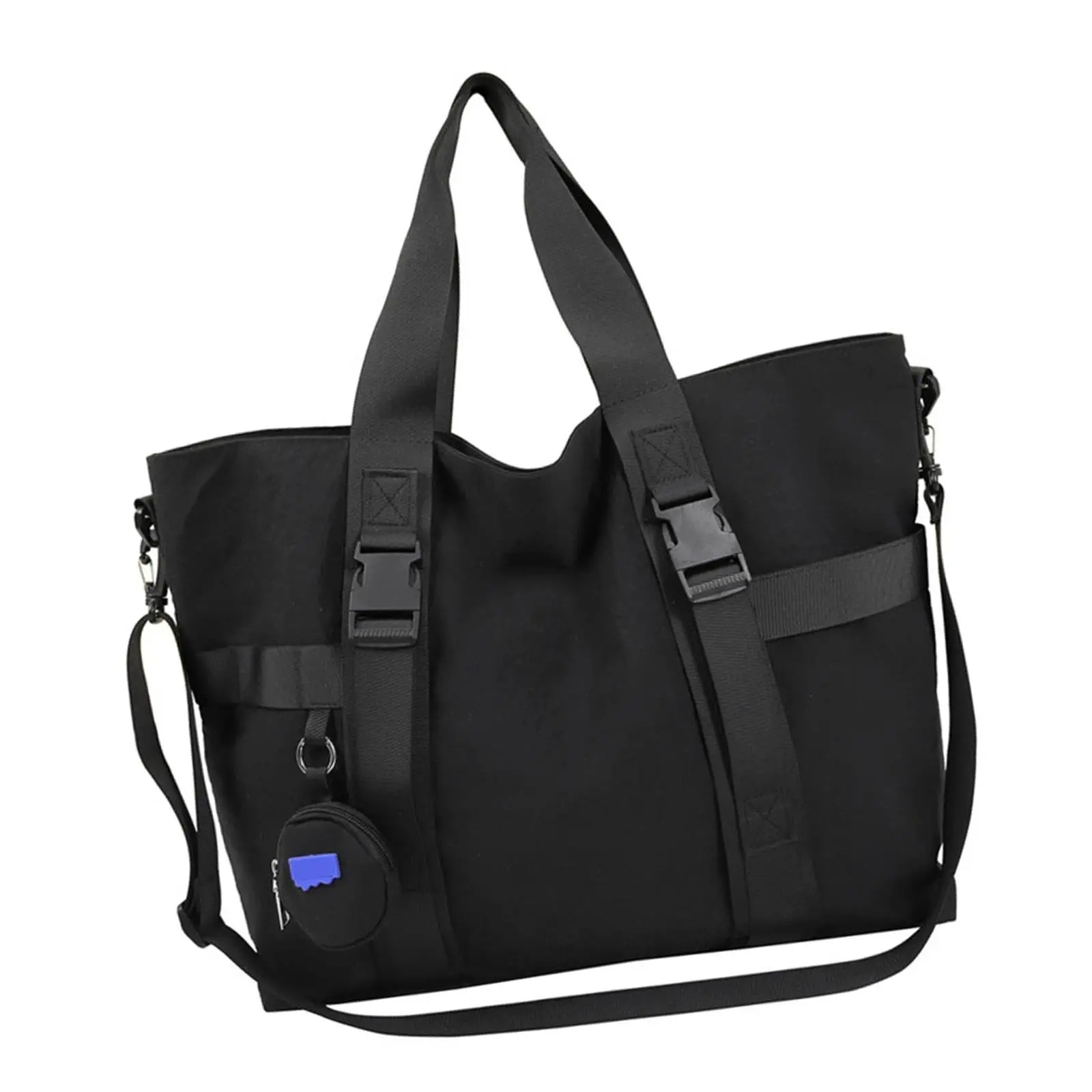 H545c768088694eb0b771a12f38a7156ak.webp Spacious Casual Nylon Crossbody Tote Bag - Image 1